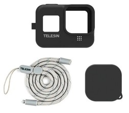 Защитный силиконовый чехол TELESIN для GoPro HERO 12/11/10/9 Black
