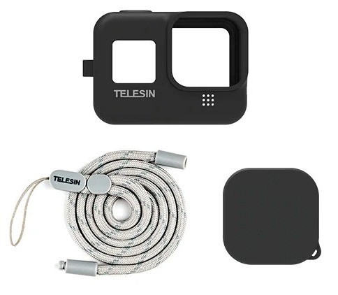 Защитный силиконовый чехол TELESIN для GoPro HERO 12/11/10/9 Black