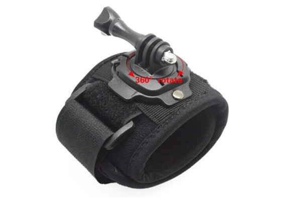Крепление на запястье с вращающимся креплением для экшн - камер.