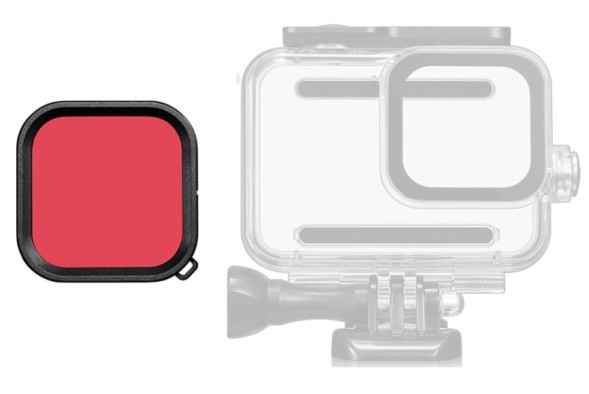 Подводный фильтр для GoPro HERO 12/11/10/9 Black | TELESIN