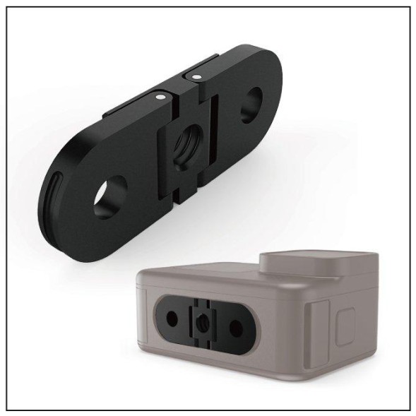 Алюминиевая основа для GoPro HERO 12/11/10/9 Black