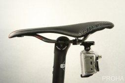 Алюминиевое крепление под сиденье велосипеда для экшн - камер.