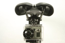 Алюминиевое крепление под сиденье велосипеда для экшн - камер.