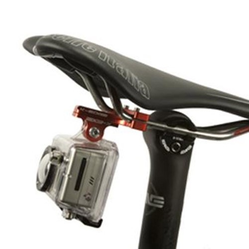 Алюминиевое крепление под сиденье велосипеда для экшн - камер.