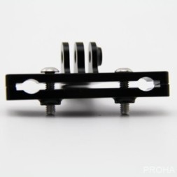 Алюминиевое крепление под сиденье велосипеда для экшн - камер.