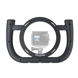 Dome Port TELESIN для GoPro HERO 9/10/11/12 Black - купол для съемок в воде 6" (15,24 см)