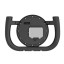 Dome Port TELESIN для GoPro HERO 9/10/11/12 Black - купол для съемок в воде 6" (15,24 см)
