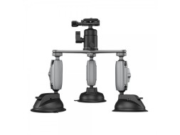 Тройная присоска повышенной надежности, для профессиональной камеры | TELESIN