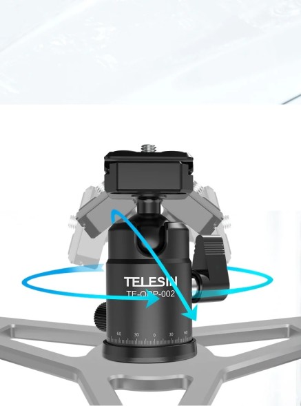 Тройная присоска повышенной надежности, для профессиональной камеры | TELESIN