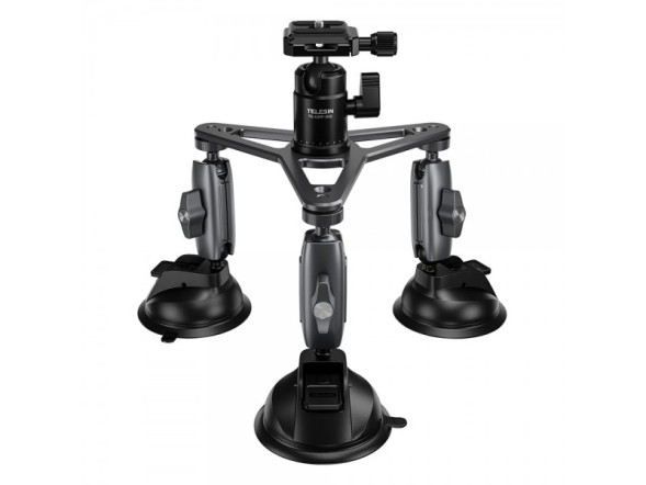 Тройная присоска повышенной надежности, для профессиональной камеры | TELESIN