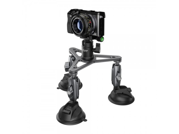 Тройная присоска повышенной надежности, для профессиональной камеры | TELESIN