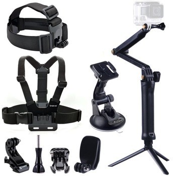 Комплект аксессуаров 8в1 Smatree® SBC-009 для GoPro/SJCAM/Xiaomi/OSMO