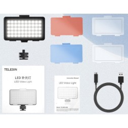 LED подсветка для фото/видео съемок | TELESIN