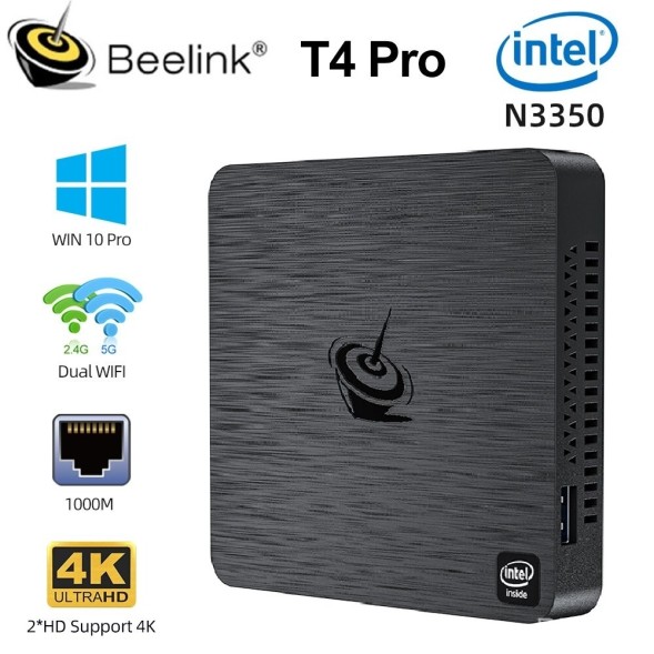 Мини ПК Beelink T4Pro Celeron/4G ОЗУ/ 64G ПЗУ