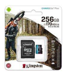 Kingston карта-памяти для GoPro HERO 5/6/7/9/10/11 на 256Гб