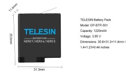 Аккумулятор дополнительный для GoPro HERO 7/6/5