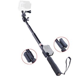 Smatree® SmaPole Q2 компактный аллюминиевый монопод 25-95см. С держателем для пульта