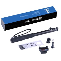 Smatree® SmaPole Q2 компактный аллюминиевый монопод 25-95см. С держателем для пульта