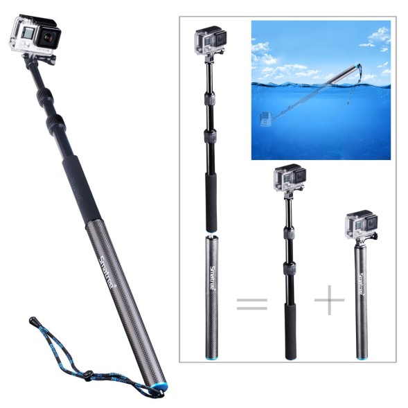 Smatree® SmaPole S3 монопод-поплавок для GoPro/SJ4000