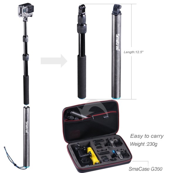 Smatree® SmaPole S3 монопод-поплавок для GoPro/SJ4000