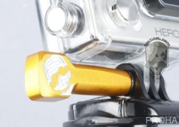 Высокопрочный алюминиевый болт Skull Mark (золотой) для GoPro