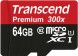 Transcend TS64GUSDU1,  microSDHC 64GB Class 10 UHS-I (Premium) SD adapter