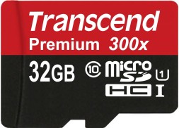 Transcend TS32GUSDU1 microSDHC 32GB class10 UHS-1 Premium (SD adapter)