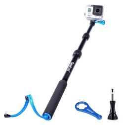 Smatree® SmaPole S1 Полностью алюминиевый монопод 40-102см для экшн - камер.