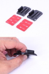 Изогнутые клеящиеся платформы для экшн - камер