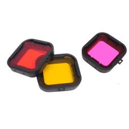 Комплект подводных цвето-корректирующих фильтров для GoPro 3+/4
