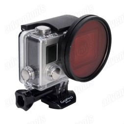 58мм фильтр красный для GoPro HERO 3/3+/4