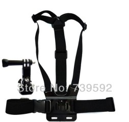 Крепление на грудь в комплекте с креплением и сумочкой для экшн - камер