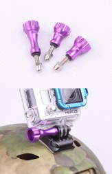 Комплект алюминиевых болтов, сиреневого цвета, для экшн - камер.