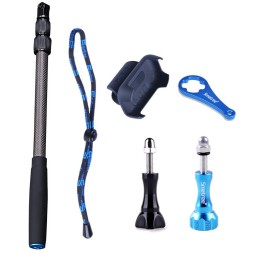 Smatree® SmaPole S2С Карбоновый монопод 40-102см для GoPro и других экшн -камер.