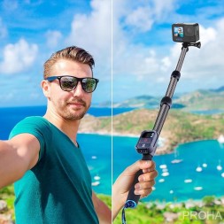 Smatree® SmaPole S2С Карбоновый монопод 40-102см для GoPro и других экшн -камер.