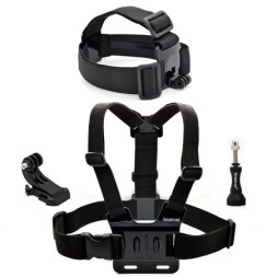 Комплект креплений 4в1 Smatree® SBC-004 для GoPro/OSMO/SJCAM