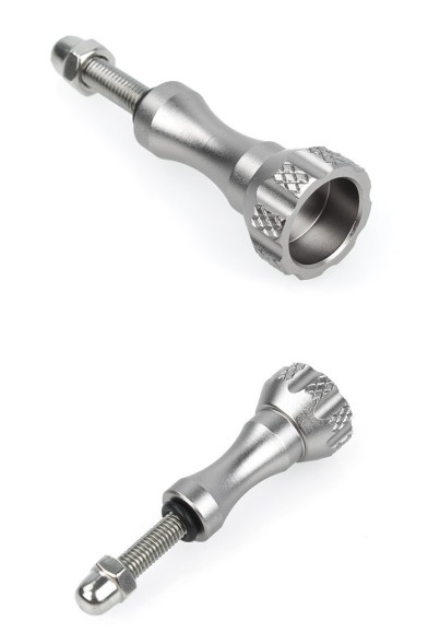 Алюминиевый болт для экшн-камер. Цвет: Серый.